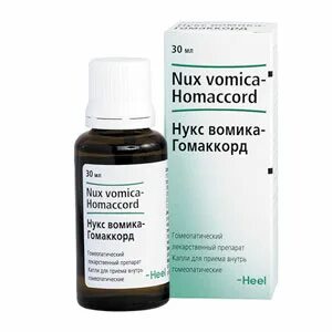 Нукс вомика гомеопатия показания к применению