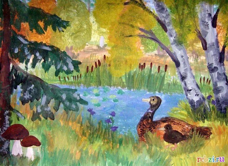 Конкурс рисунков леса. Красота леса рисунок. пейзаж на тему лес. рисунок на тему лесная красота. лесной пейзаж для детей 9 лет.