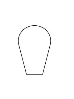 Шаблон лепестка