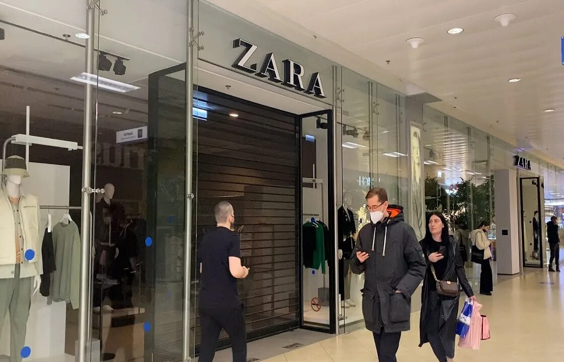 Закрытие Zara. Закрытые магазины. Закрылся бутик. Почему закрыли московскую