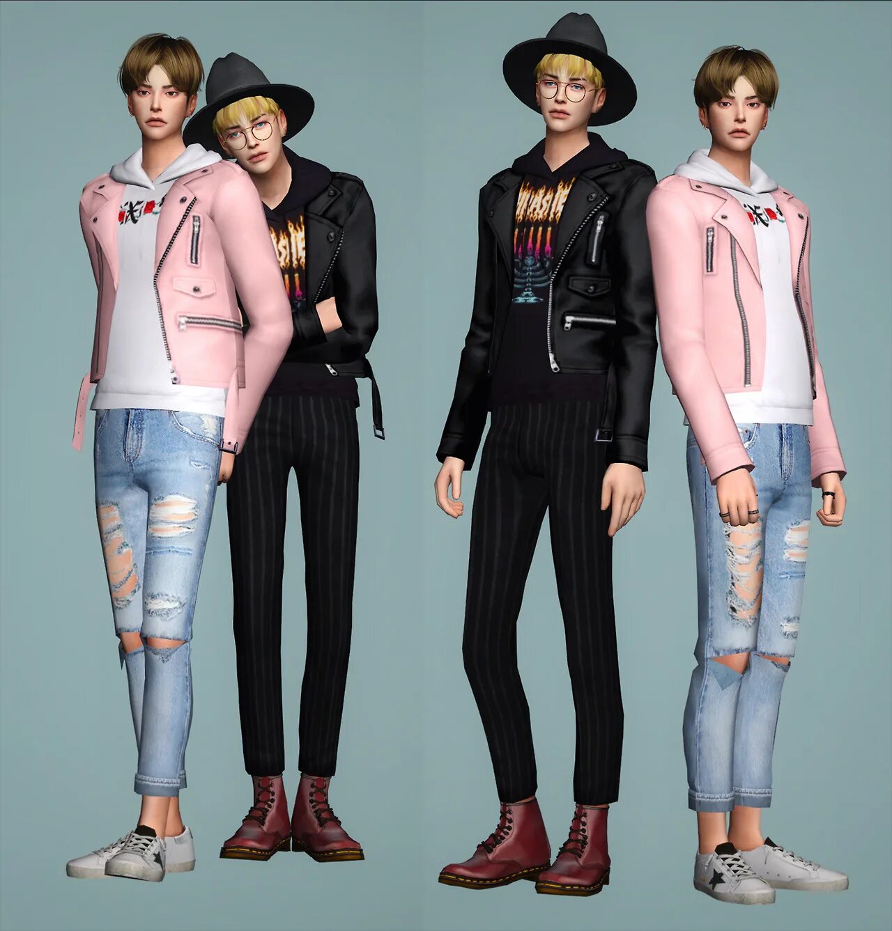 Моды а симс 4. Амонг симс 4. SIMS 4 одежда femboy. SIMS 4 male clothes korean.