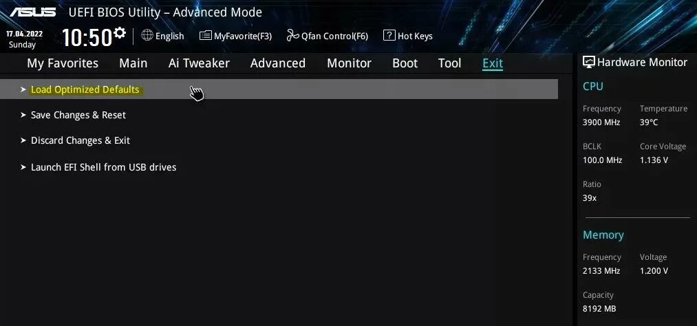 Uefi defaults have been loaded. Как сбросить настройки bios asus. сброс биоса в биосе. сброс настроек bios uefi. сброс заводских настроек ноутбук asus через биос.