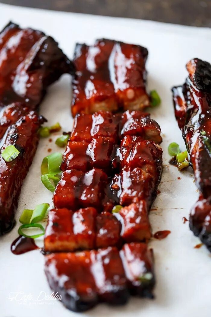 Грудинка хуншао. Свиная грудинка терияки. Braised pork belly. Свиная грудинка по-китайски в соевом соусе. Свинина дунпо.