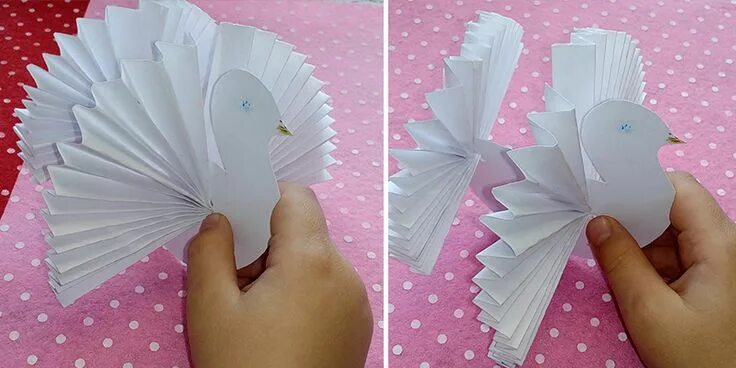 Поделки из бумаги 1 класс 1 мая. Голубь поделка из бумаги. поделки из белой бумаги своими руками для детей. голубь из бумаги своими руками. поделка голубь из бумаги для детей.