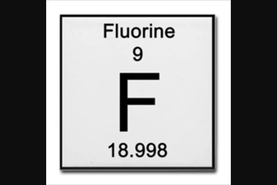 18 998. Fluorine. Fluorine marketing 1960.