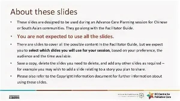 What are the slides. What are the slides