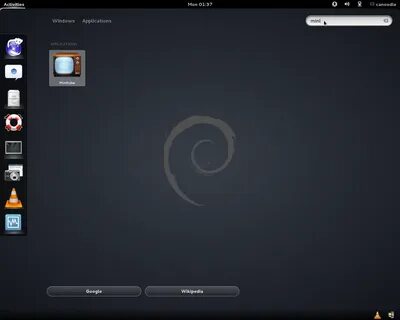 Debian install gnome
