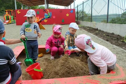 Прогулка в детском садике