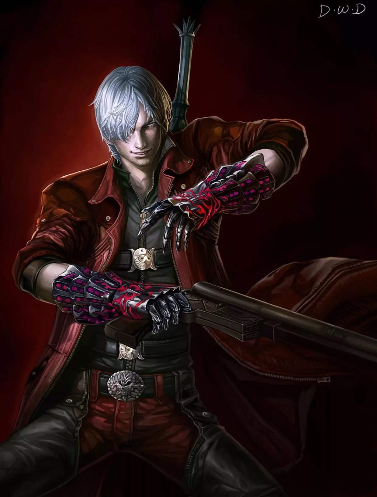 Данте DMC. Данте девил май край. Devil May Cry 4 Данте. Данте Devil May Cry арт.