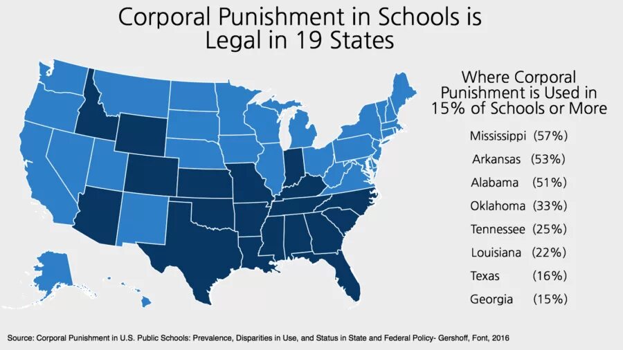 Транскрипция punishment. Телесные наказания в школах США. Телесные наказания в школах CIF rfhfnf. Штаты с телесным наказаниям.