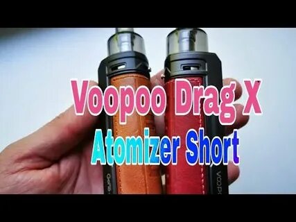 Drag atomizer short