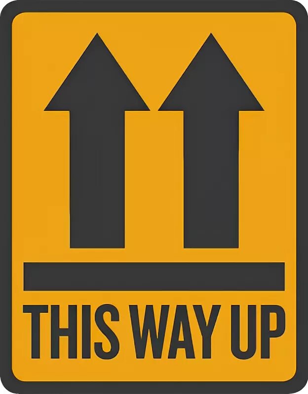 This is up. This way. This way up up наклейка. Значок this way up. This way трек.