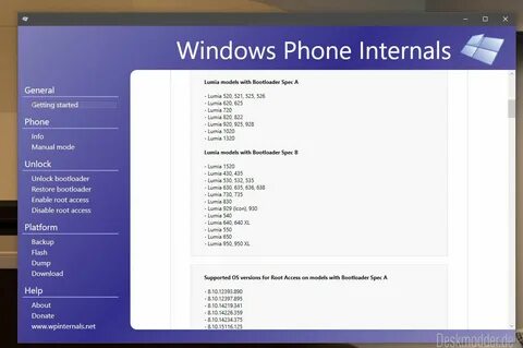 Internal version