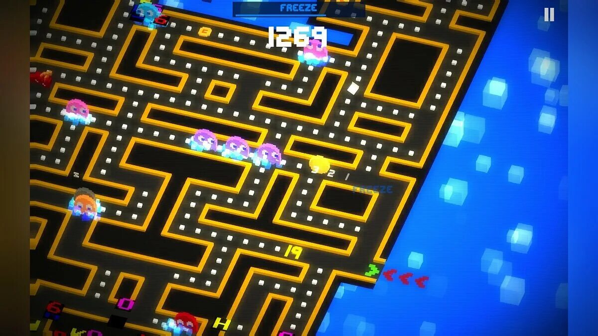 Пакман фулл. Pac man 256. Игра Пакман 256. Пакман бесконечный Лабиринт. Pac man 256 Mod.