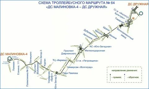 Троллейбус 10 ижевск маршрут на карте