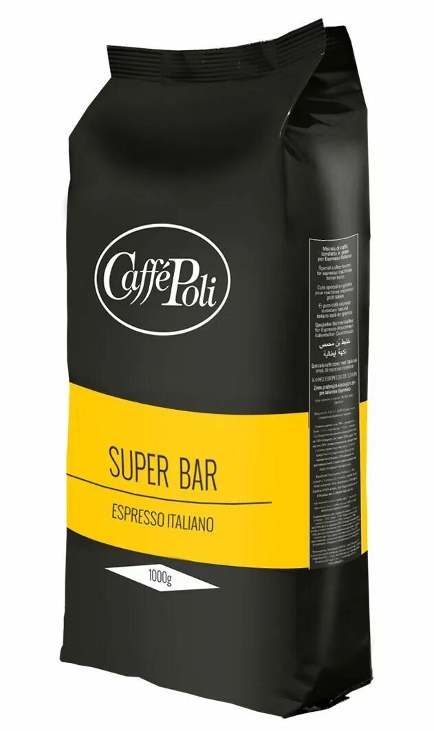 Superbar кофе в зернах 1. Кофе Poli в зернах. Итальянский кофе 1 кг в зернах Caffe Poli. Кофе Poli Oro. Кофе в зернах 1 кг для кофемашин