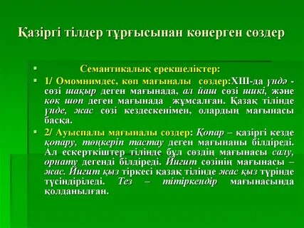 Термин сөздер дегеніміз не