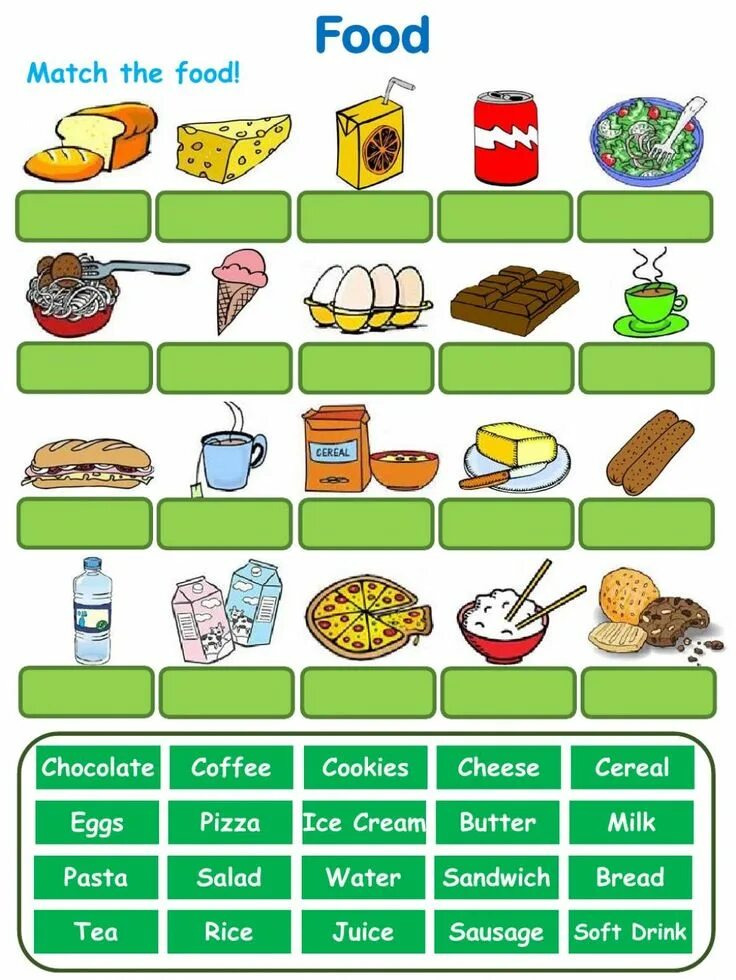 Food and Drinks Worksheets. Food and Drinks exercises. Задания по английскому для детей. Food activities. Drinks worksheets