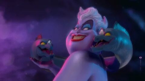 This is my fan-art about the incredible villain Ursula and her eels.I made ...