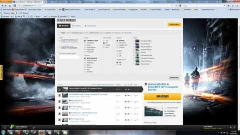 Server browser
