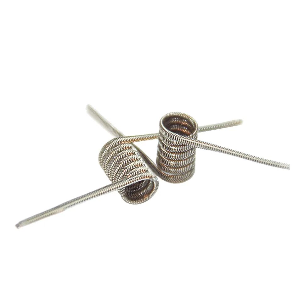 Coil 1 2. Койлы 2шт. mtl alien coil (0,70ω) wcc. alien койл mtl. койл diesel alien coil 2*0.25nicr-0.08nicr 0,75ом 2,5мм 6 витков 1шт. alien mtl койлы.