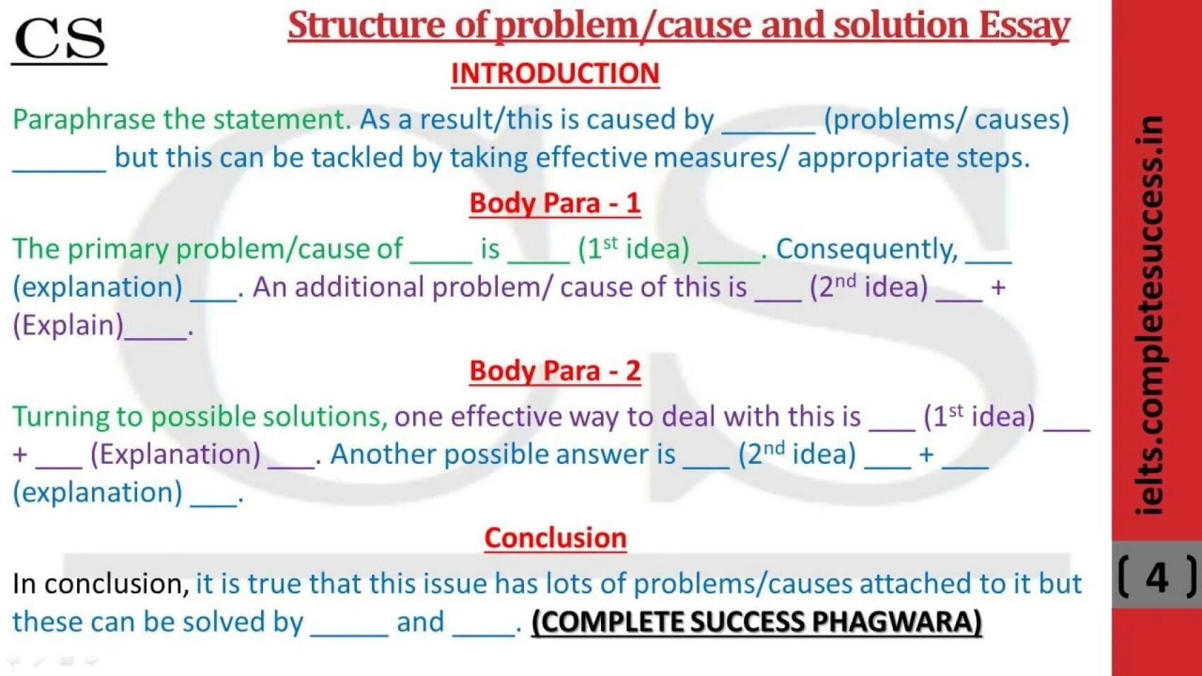 Writing problems
