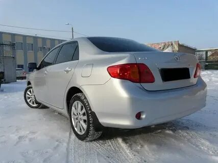 Тойота королла 2008 задний