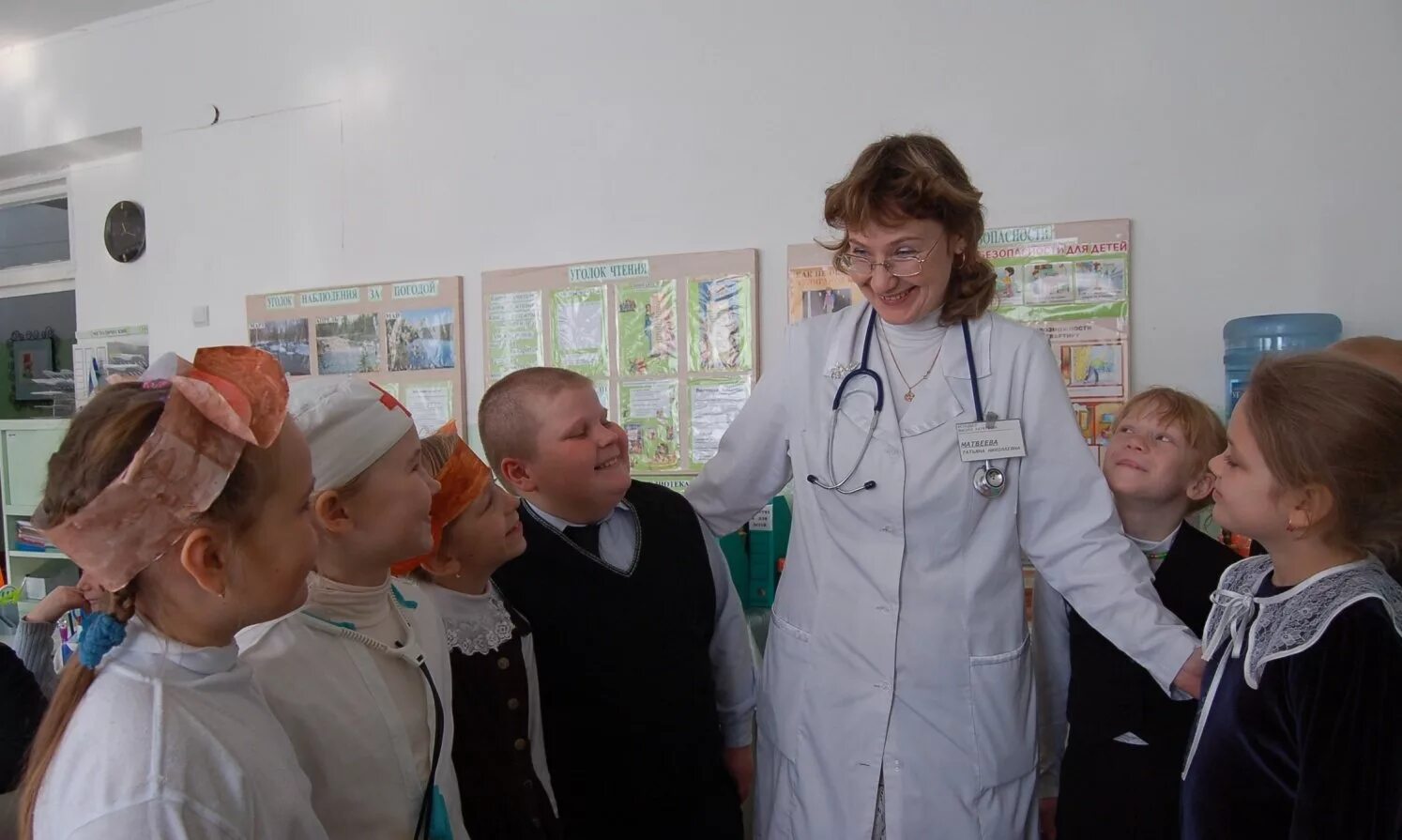 Беседы в школе медсестрой