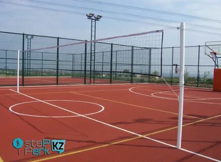 Спортивная игра волейбол площадка