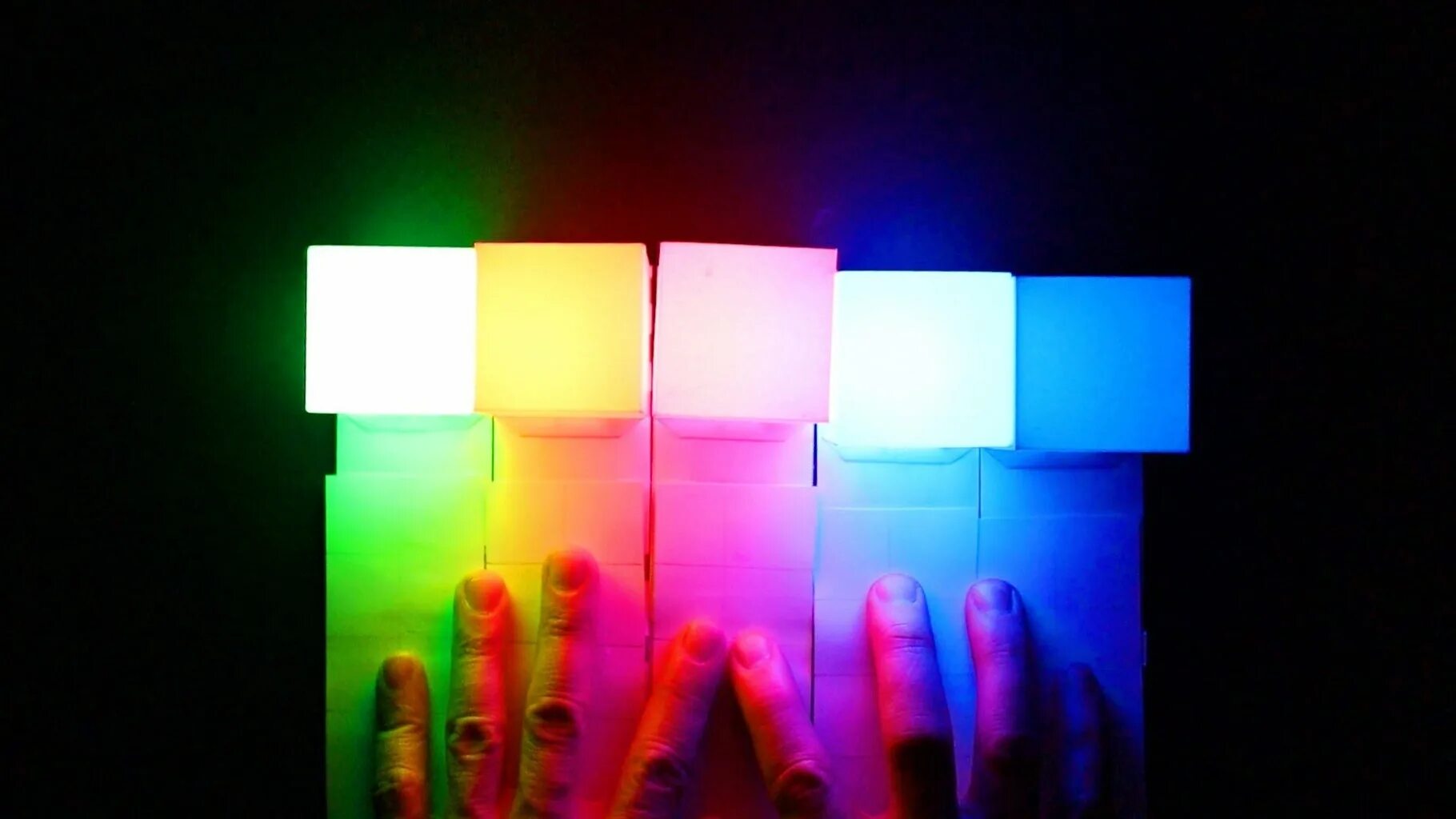 Led paper. Idea of the glo-paper.