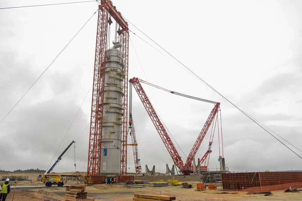 Liebherr lr 1500. Амурский газохимический комплекс сибур. 22 тысячи тонн. 22 тысячи тонн. 22 тысячи тонн.
