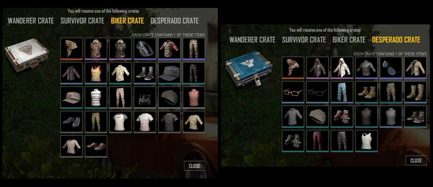 Wanderer crate. Ящик головорез pubg. wanderer crate содержимое. ящик героя pubg mobile. desperado crate содержимое.