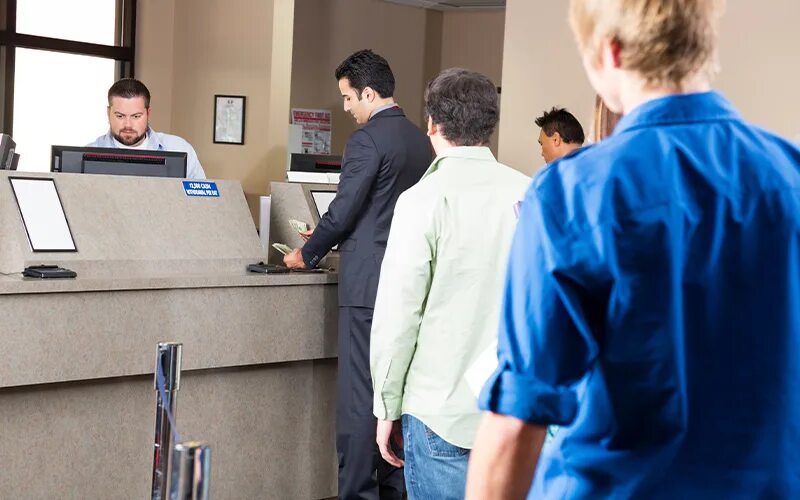 Customer counter