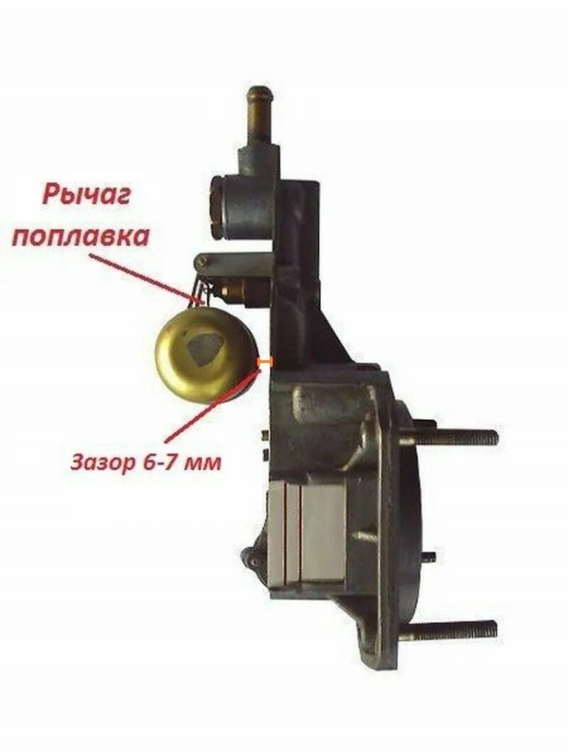 Карбюратор 2107 уровень. Уровень топлива карбюратора 2107. Зазор поплавка карбюратора ВАЗ 2105. Уровень топлива в карбюраторе ВАЗ 2107. Уровень поплавка карбюратора 2107.
