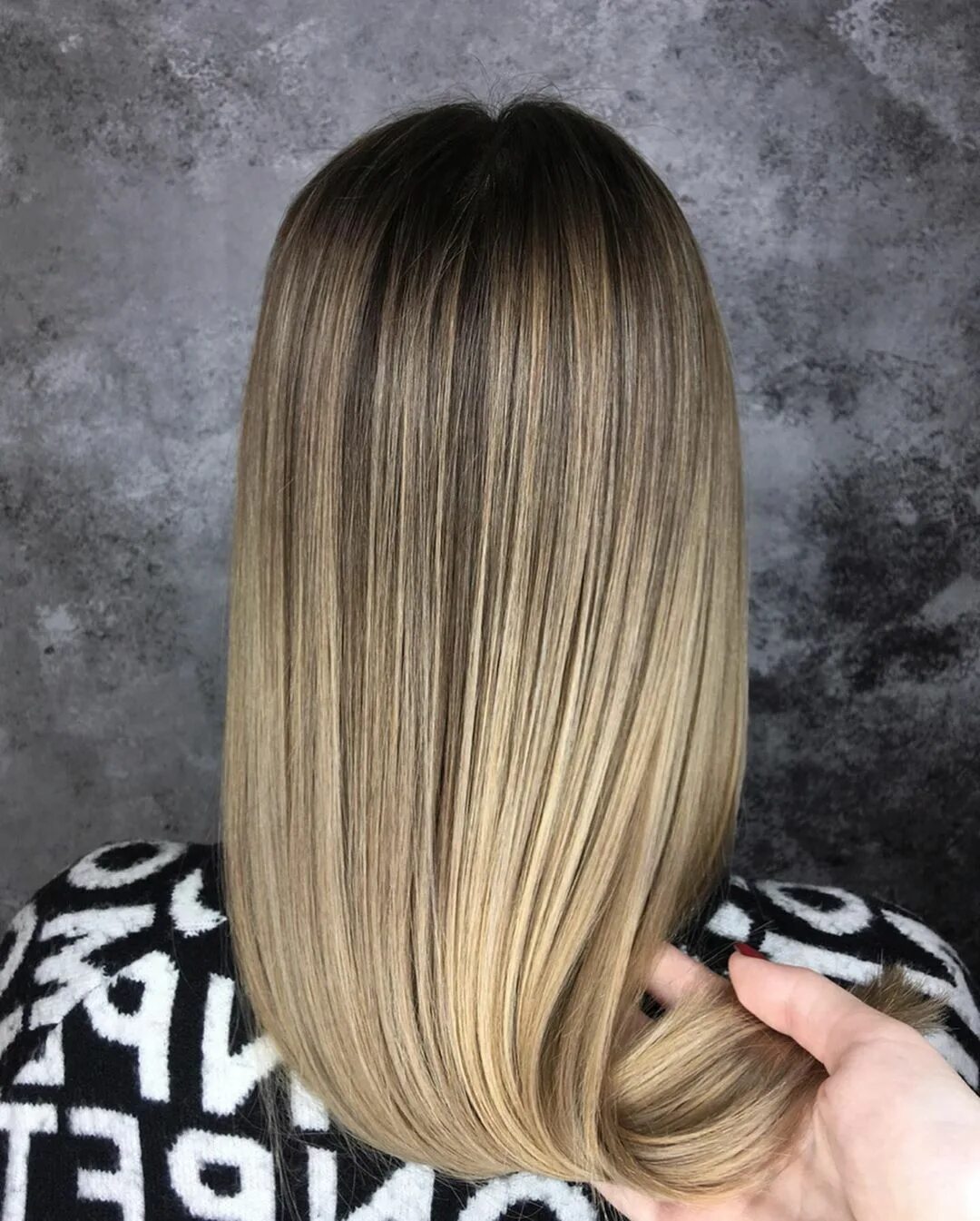Blonde Highlights on Brown Hair
