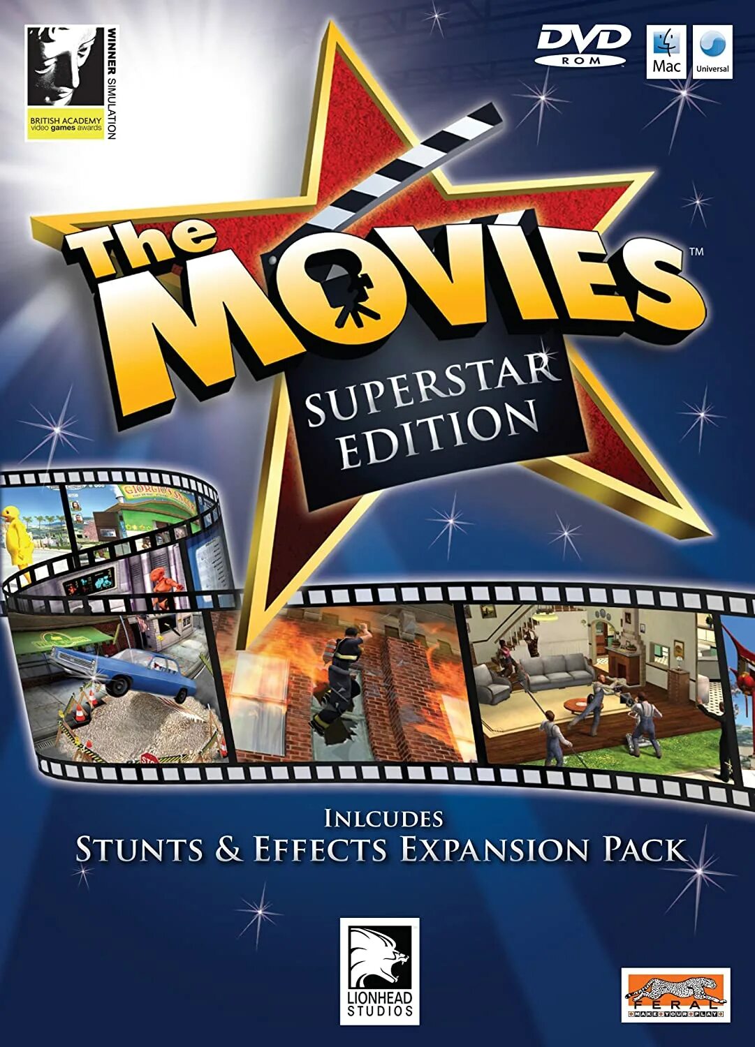 Stunts effects. The movie. The movies: Stunts & Effects. The movies game. The movies игра обложка.