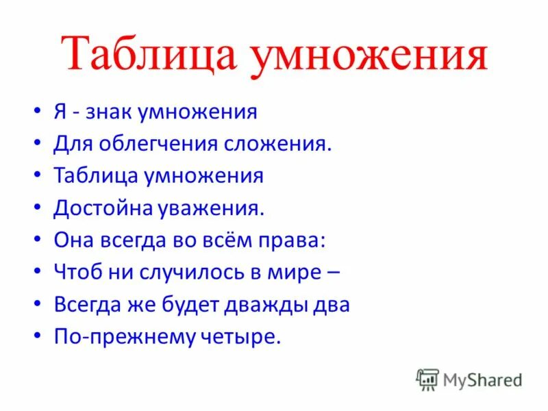Таблица умножения достойна уважения она всегда. Таблица умножения достойна уважения стих. Маршак таблица умножения достойна уважения. Стихотворение таблица умножения достойна уважения. Таблица умножения достойна уважения презентация.