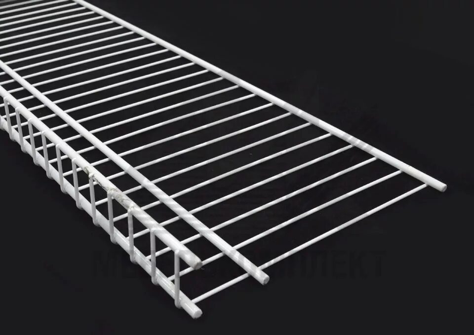 Полка сетчатая, 300*3000 мм, металлик серебристый. Сетчатые полки 300. Сетчатые полки 300. 18120005. Полка сетчатая 400х1500, цинк.