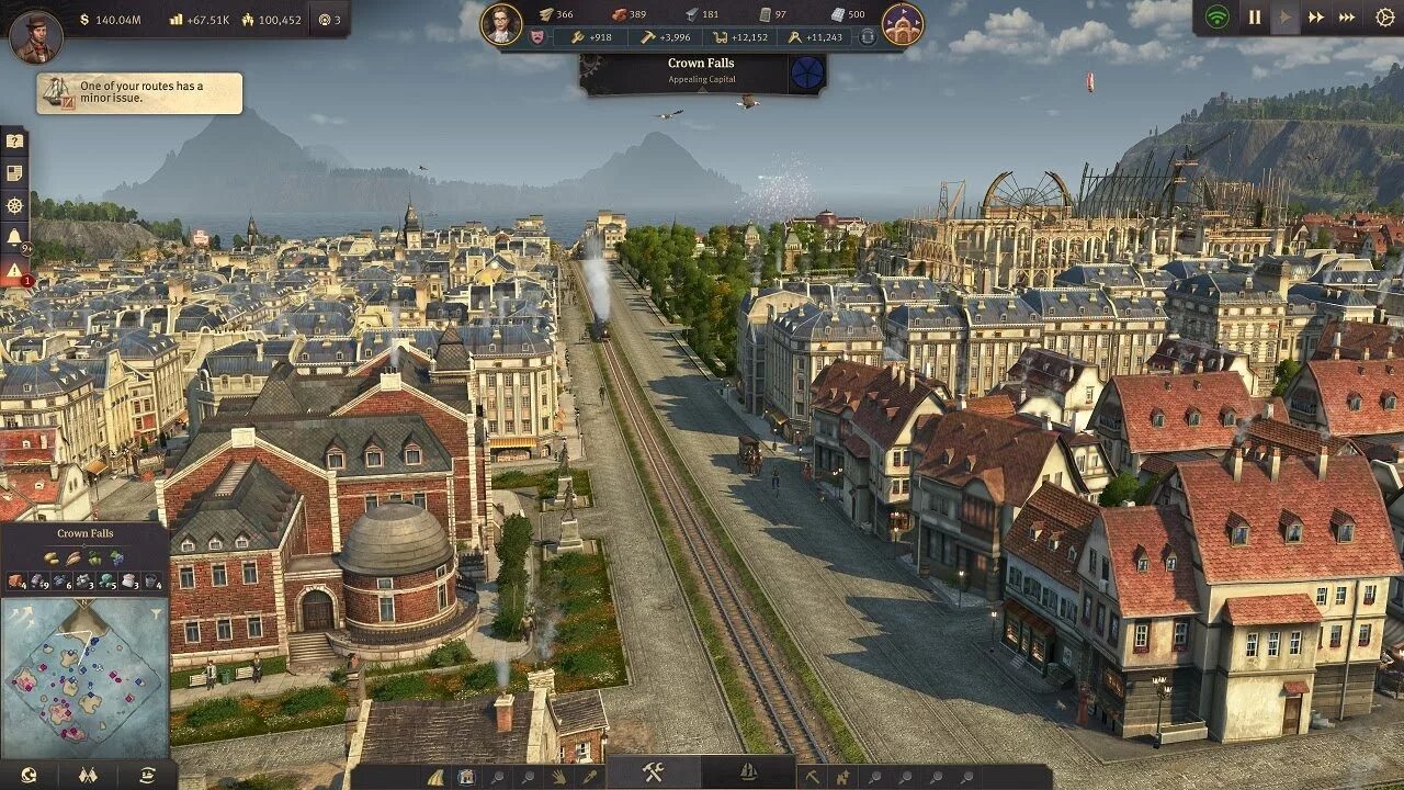 Anno dlc unlocker. Анно 1800 геймплей. анно 1800 илай хмурсон. электростанция анно 1800. anno 1800 железная дорога.