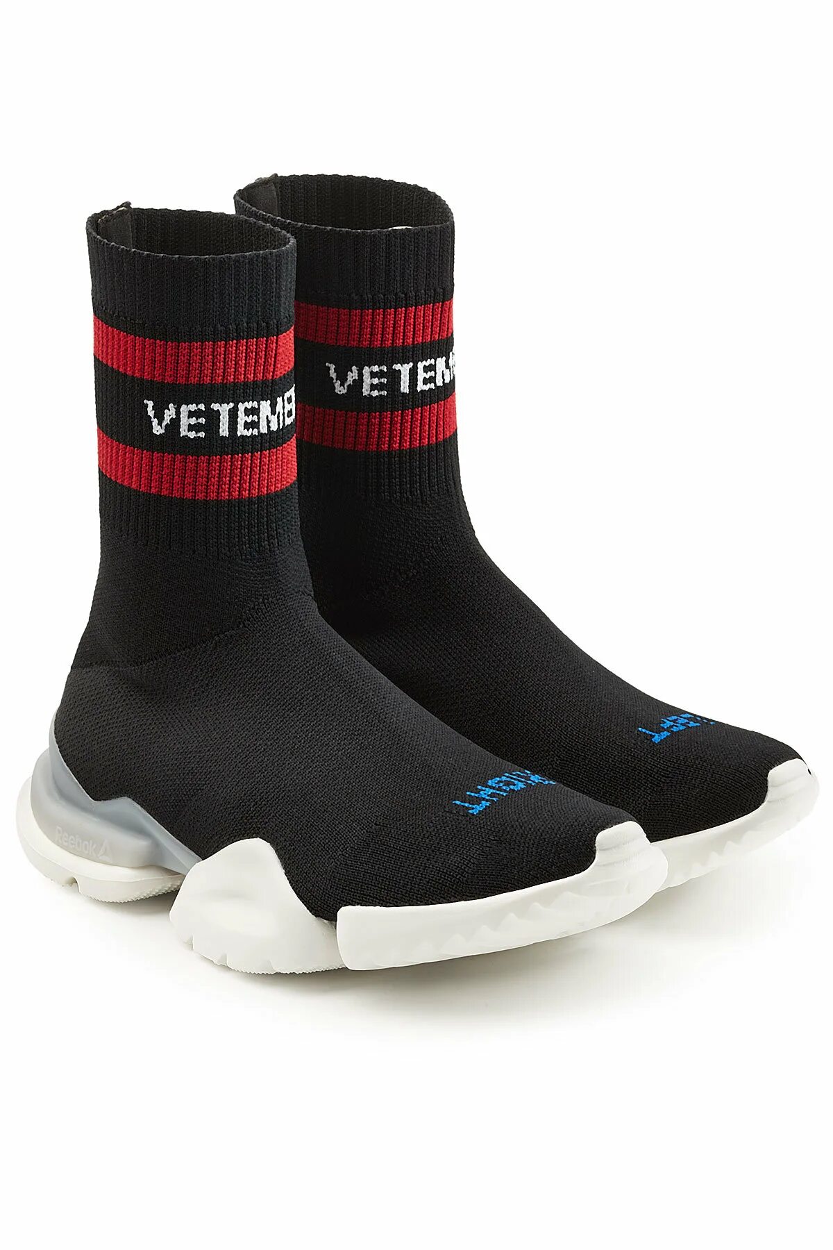 Vetements Reebok Sock Runner. Носки vetements x Reebok. Reebok vetements кроссовки носки. Высокие носки Reebok.