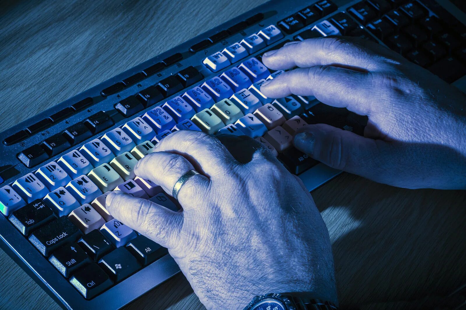 Hackers use the camera