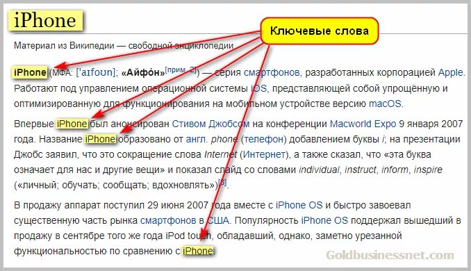 Вхождения ключевых слов. Ключевые5 слова в тьескте. Что такое ключевые слова например. Ключевые слова в тексте примеры. Образец ключевых слов.