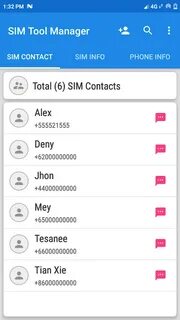 Sim manager's