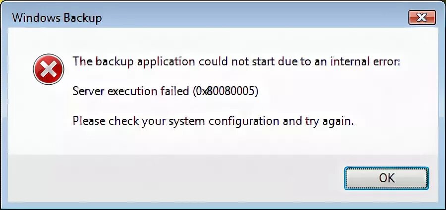 Internal error protection initialization