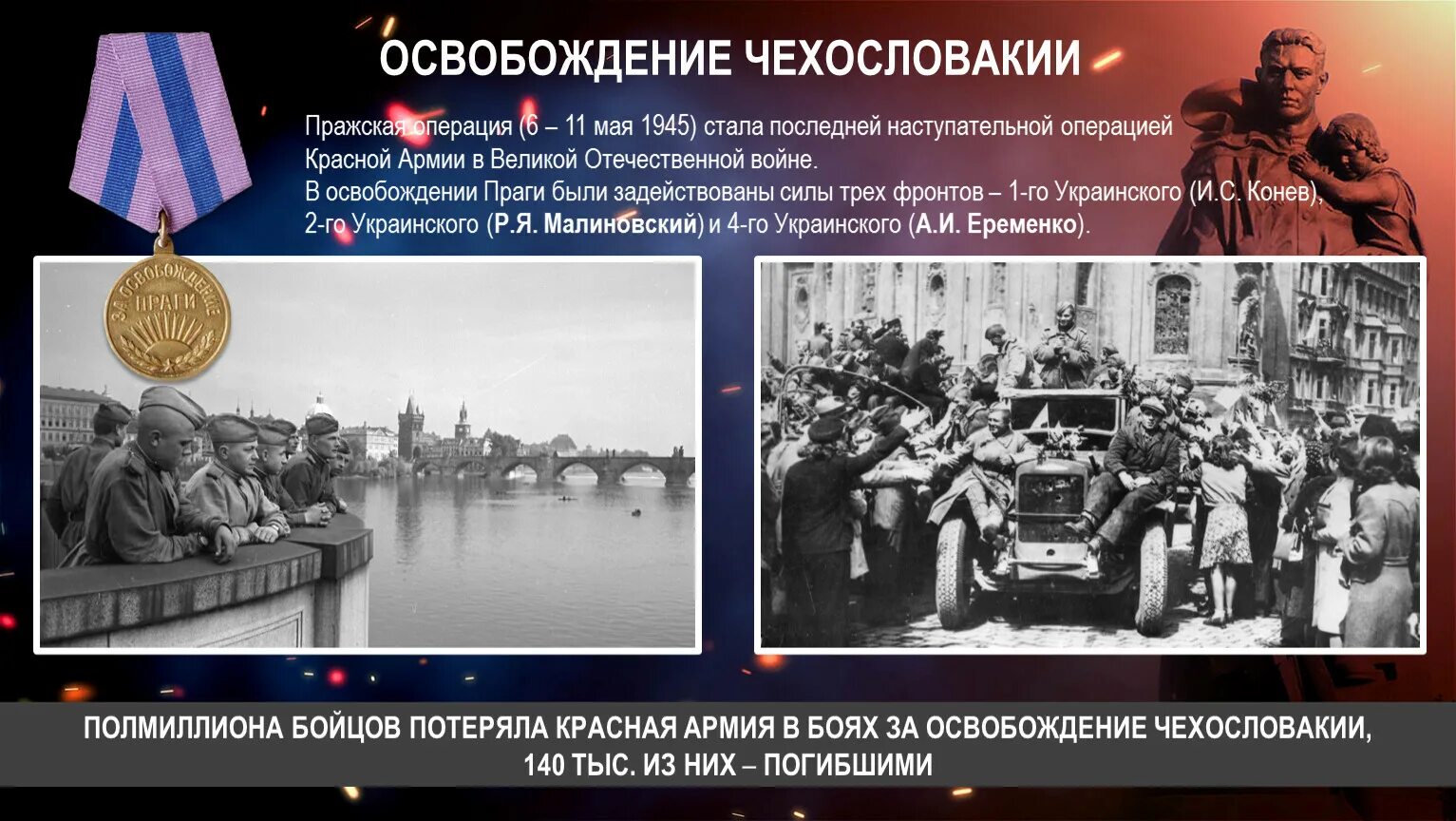 В каком году освободили советский союз. Пражская операция май 1945 освобождение Чехословакии. Освобождение Праги 1945 командующие. Завершилась Пражская наступательная операция 12 мая 1945. Освобождение Европы советскими войсками 1945гг.