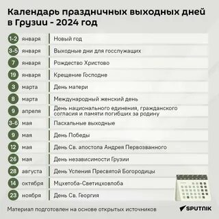 Расписание грузия