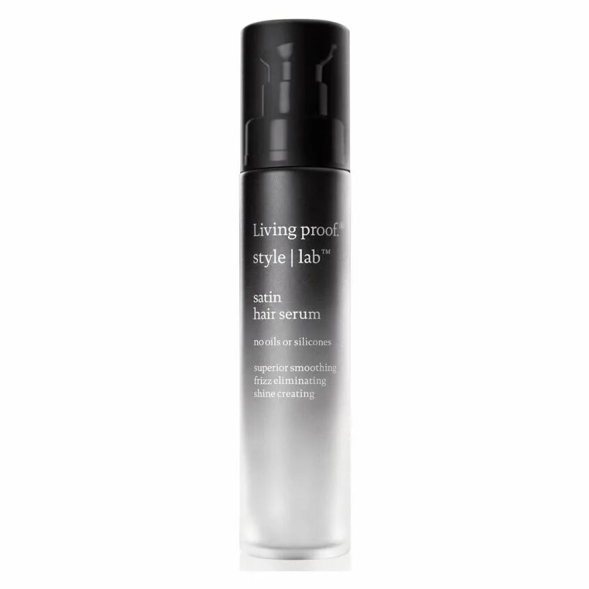 Styling lab. Сыворотка для разглаживания и блеска - satin hair serum - 45 ml. сатин для волос. satin hair шампунь. living proof style lab.
