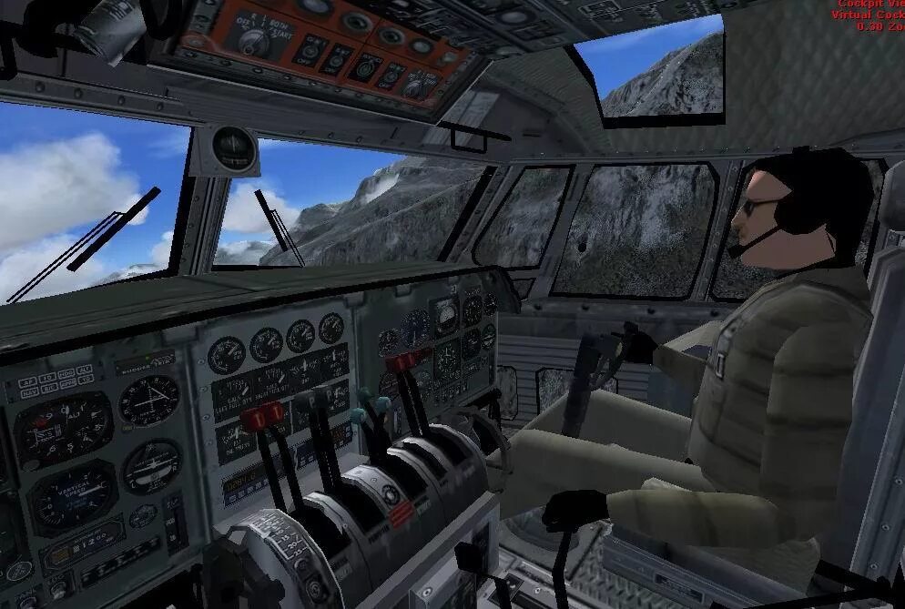 Flight simulator клавиатура
