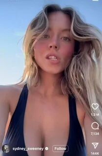 Sydney shared the video on her Instagram page.