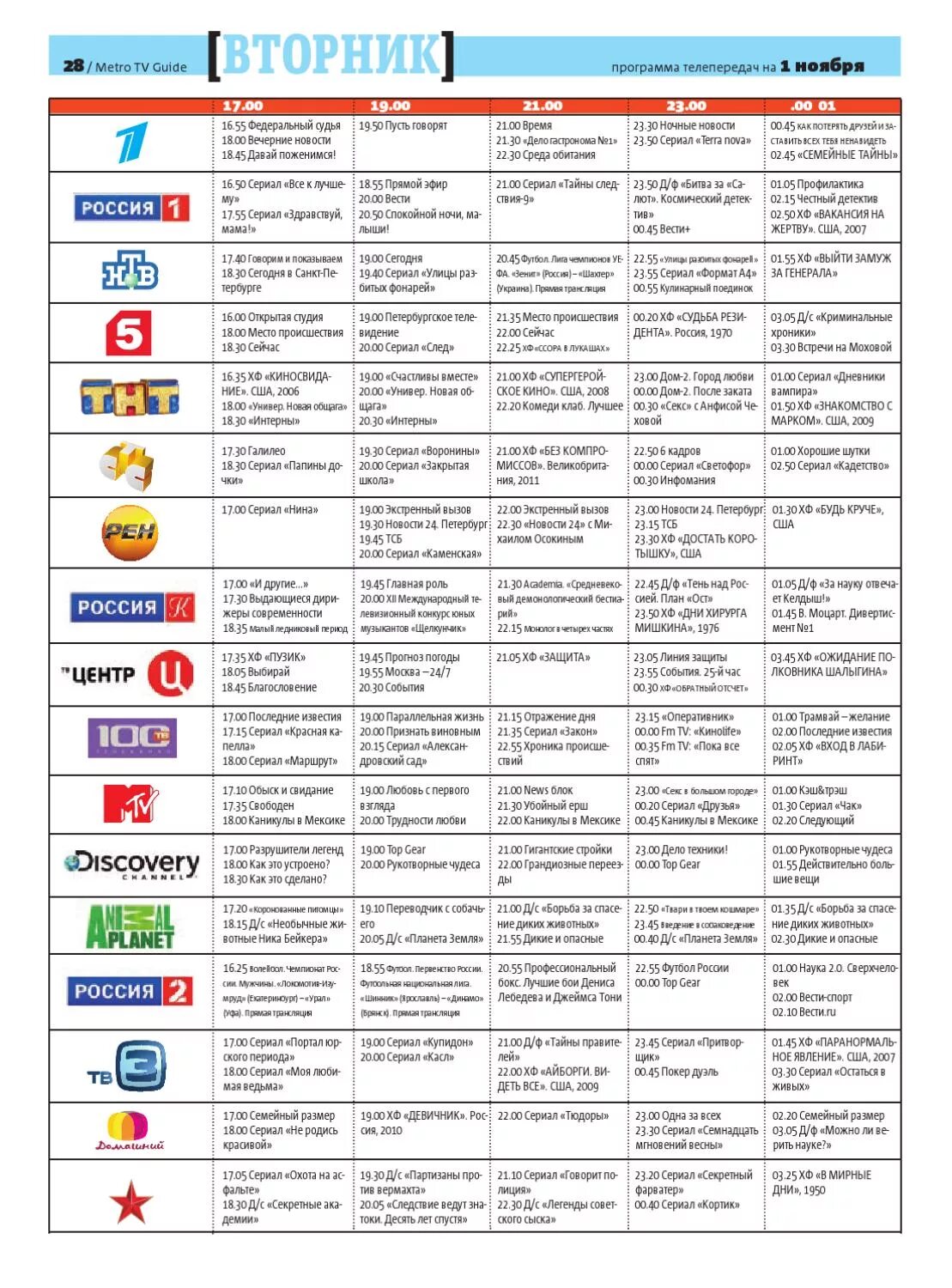 Канал сапфир программа передач на неделю